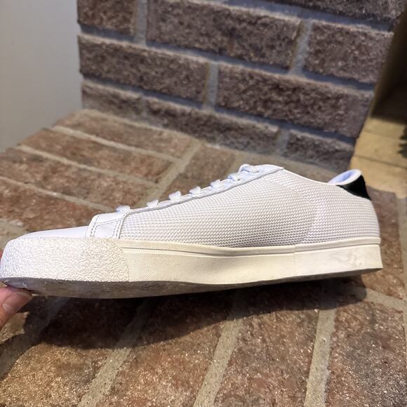 Adidas Originals Unisex Rod Laver Trainer Shoes Sneakers White Black Retro Sz 9 - Picture 16 of 16